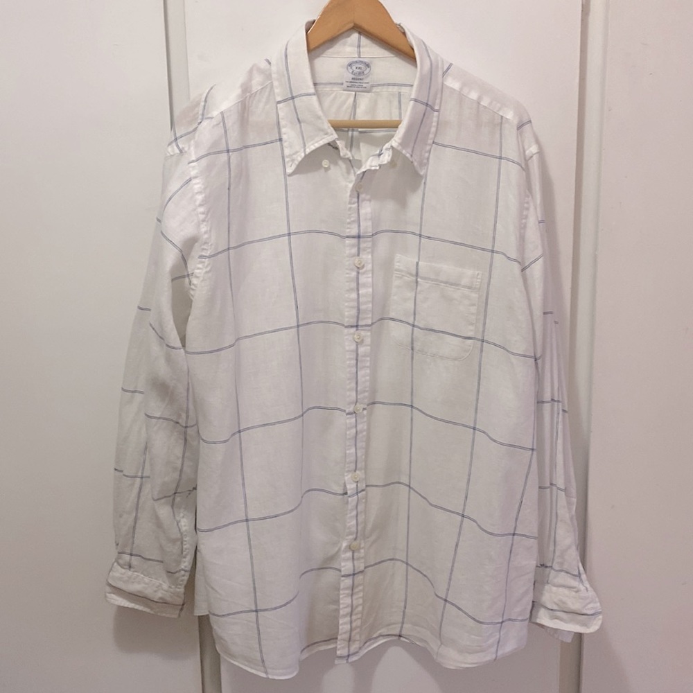 BROOKS BROTHERS Casual Linen Shirt